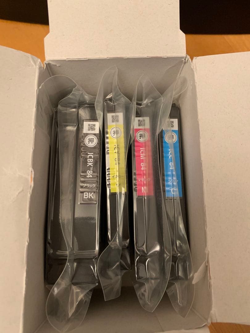 送料無料☆エプソン　純正　インクカートリッジ　IC4CL84 4色　大容量　新品