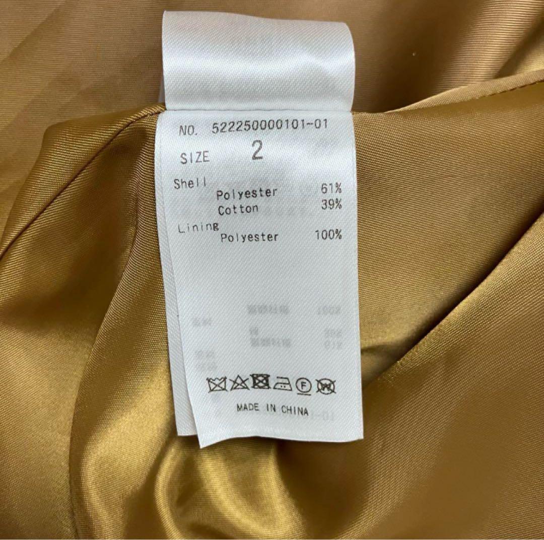 美品✨近年 UN3D. 袖コクーンダブルブレスト トレンチコート アンスリード