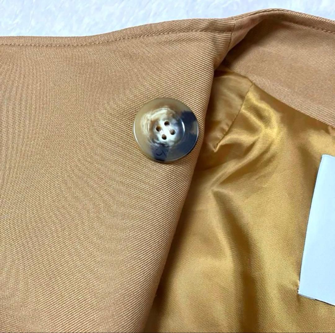 美品✨近年 UN3D. 袖コクーンダブルブレスト トレンチコート アンスリード