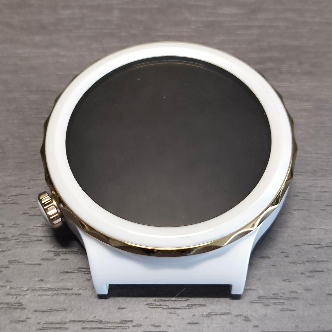 HUAWEI WATCH GT3Pro エレガントモデル ホワイト×ゴールド