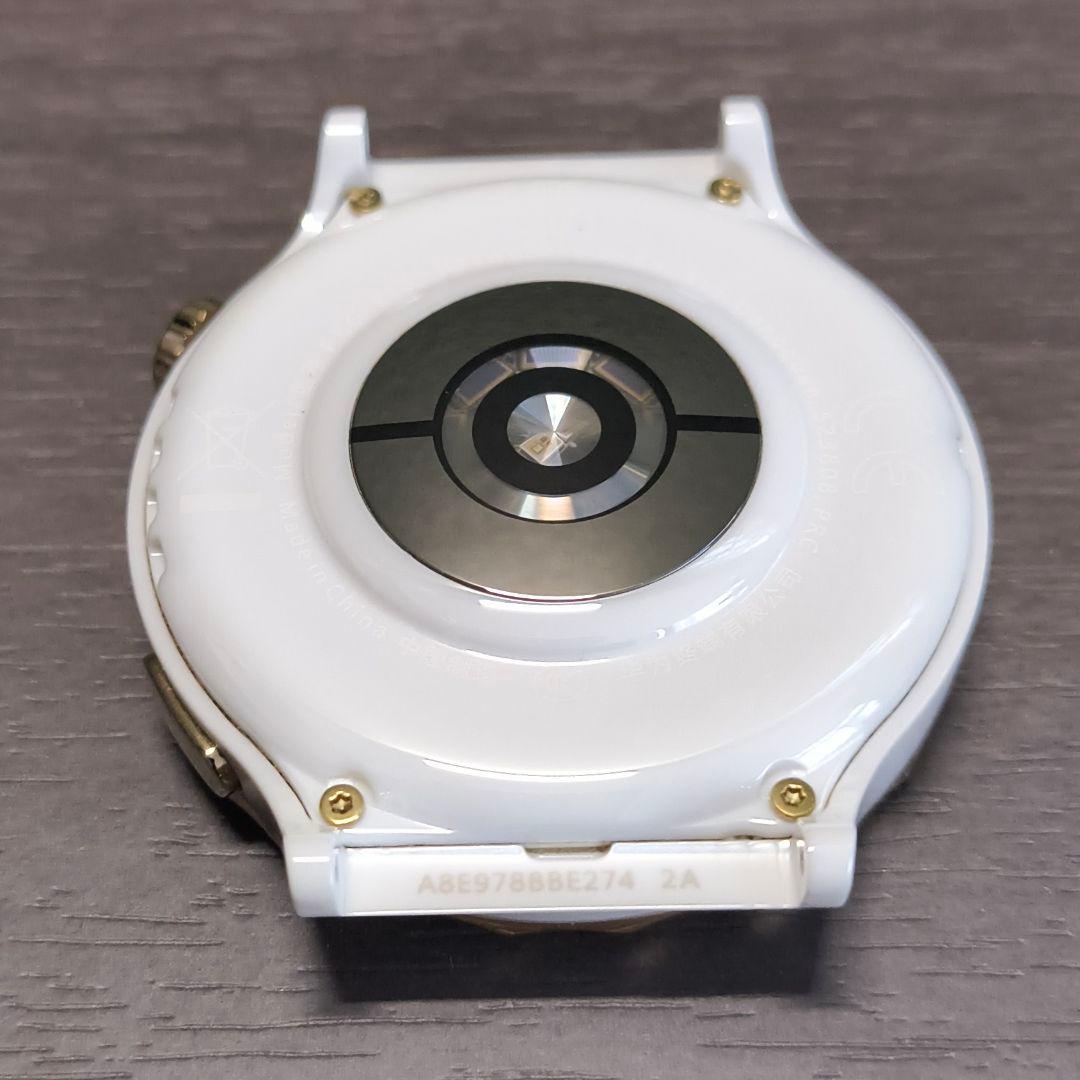 HUAWEI WATCH GT3Pro エレガントモデル ホワイト×ゴールド