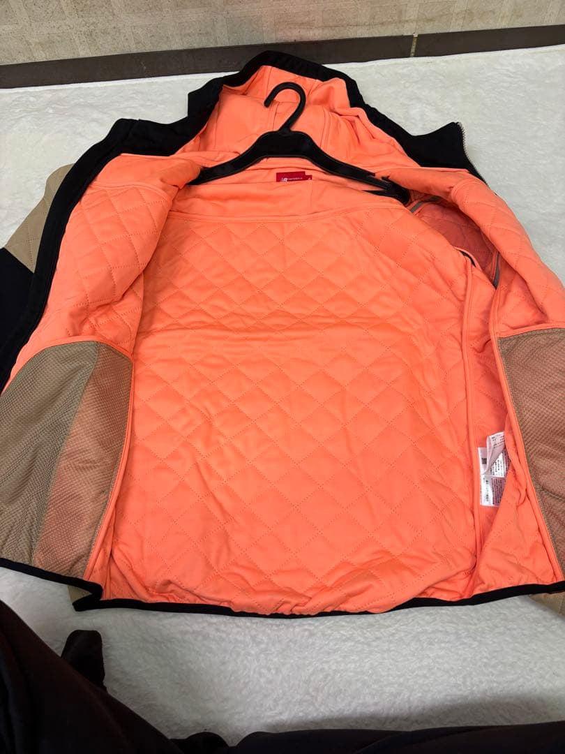 未使用級　new balance golf キルティングジャケット Lサイズ