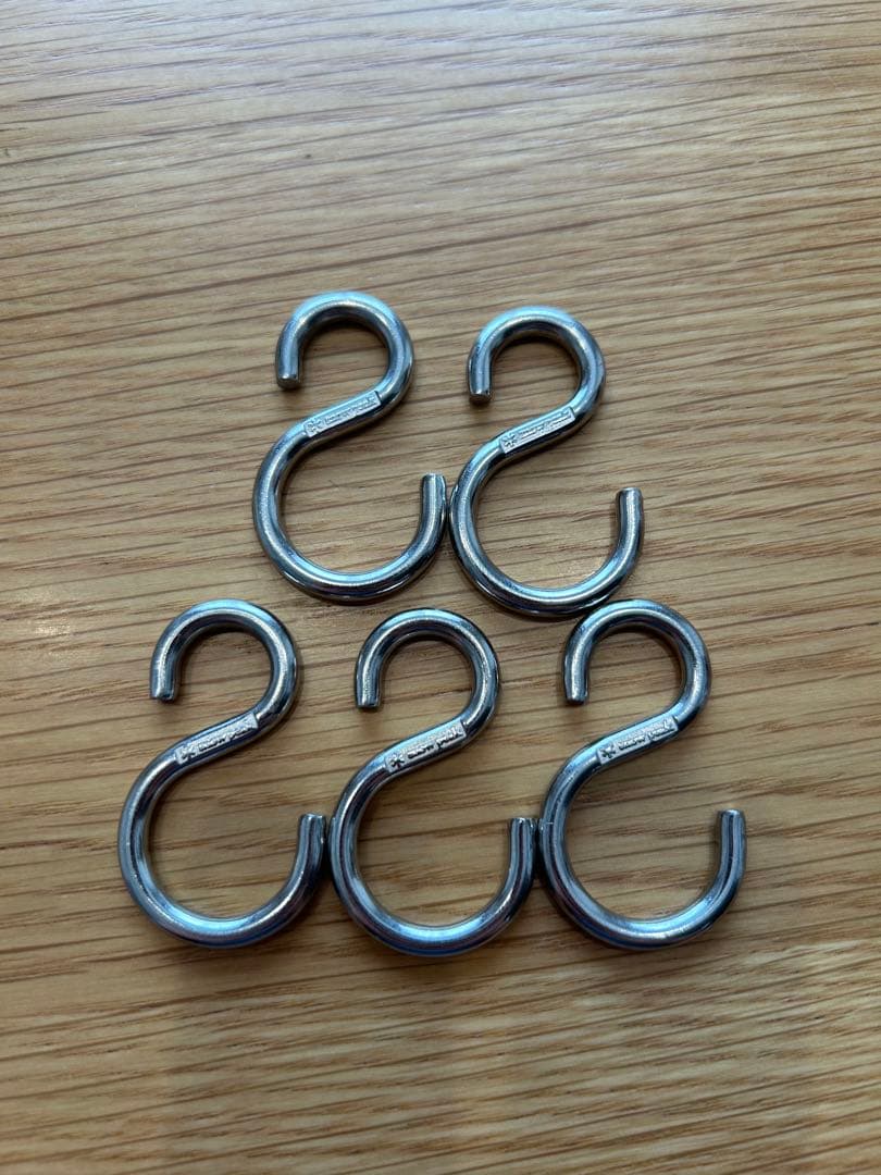 スノーピーク アイアングリルテーブル ハンガーフック 5pcsセット 廃盤