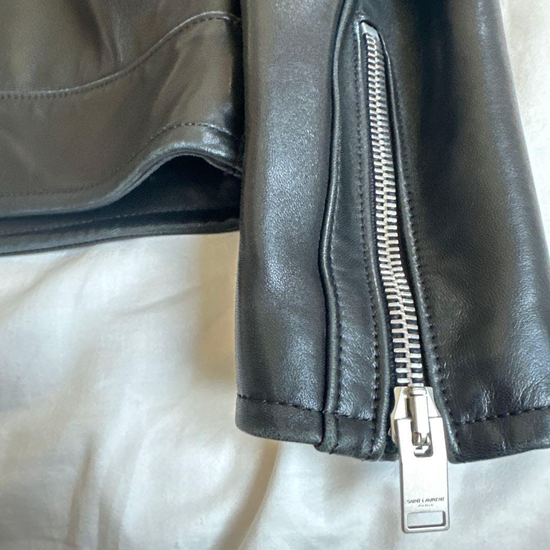 最終価格！［極上！エディ期 ］サンローラン パリ イタリア BLACK 50