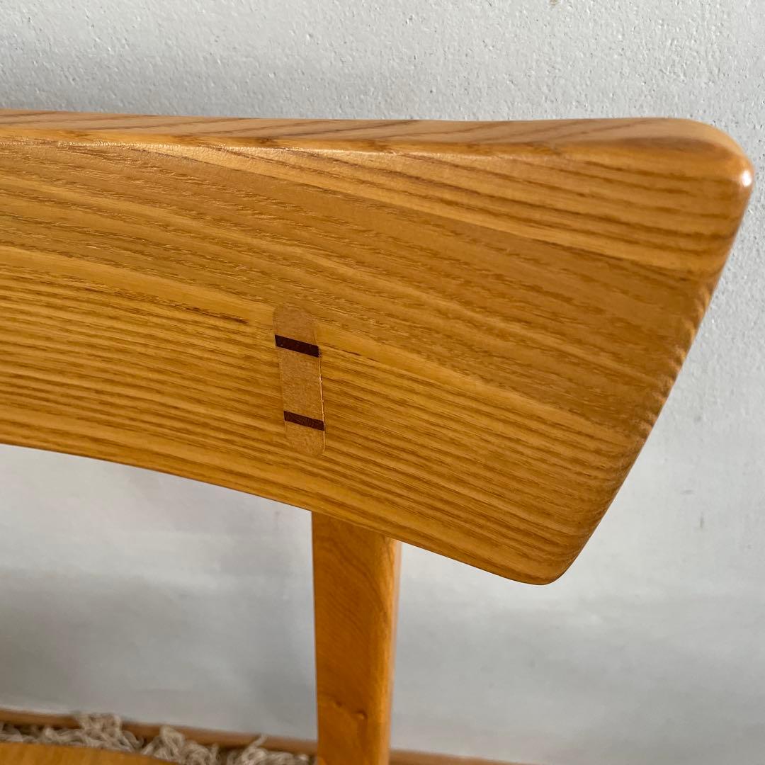 【美品】酒井製作所　ダイニングチェア　天然木　②