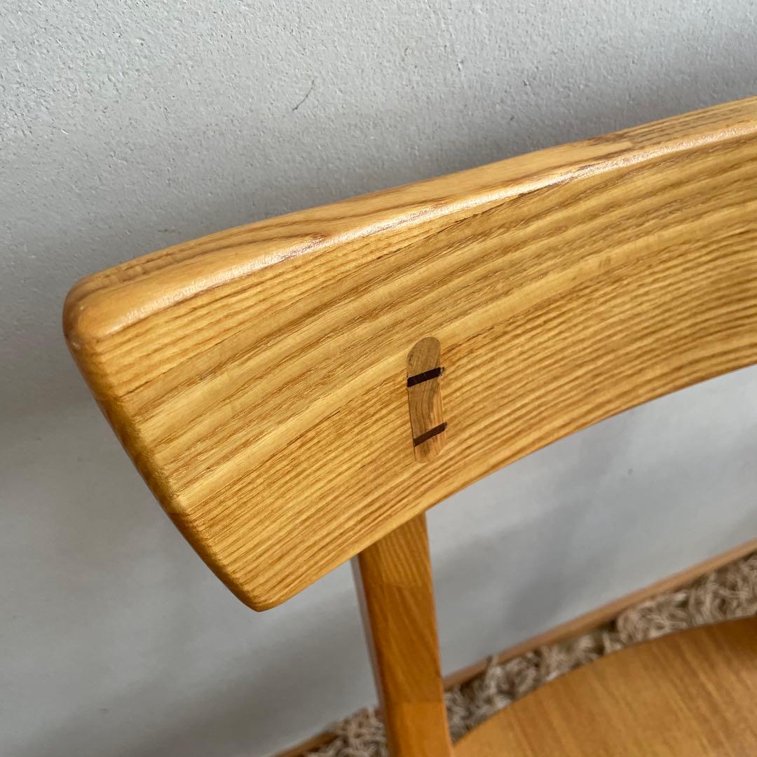 【美品】酒井製作所　ダイニングチェア　天然木　②