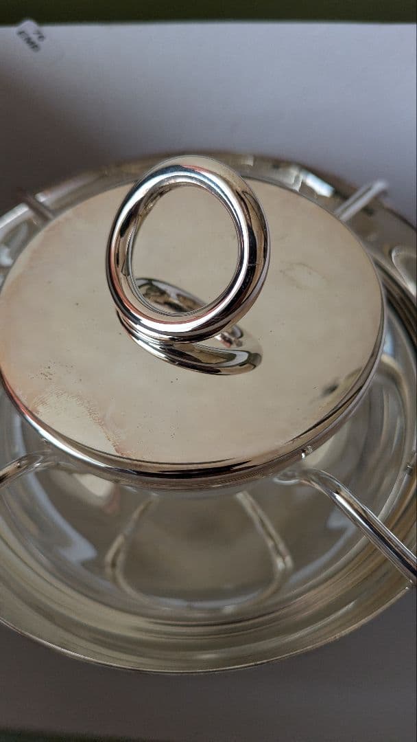 Christofle キャビアセットＳ ヴェルティゴ シルバーコーティング