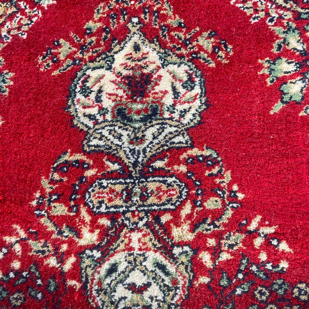 トルコ製 ウィルトン織 絨毯 カーペット　ヴィンテージ