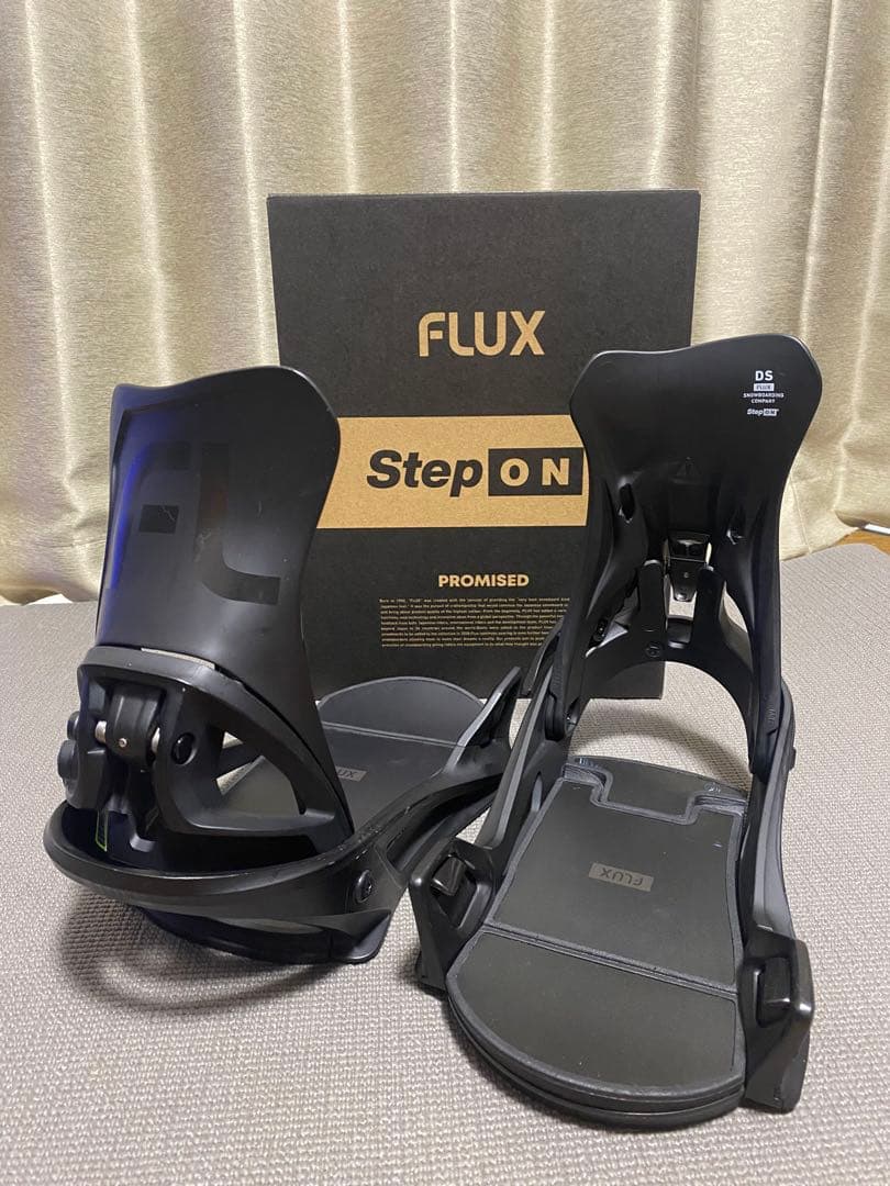24-25 FLUX (フラックス) ステップオンビンディング ブラック　M