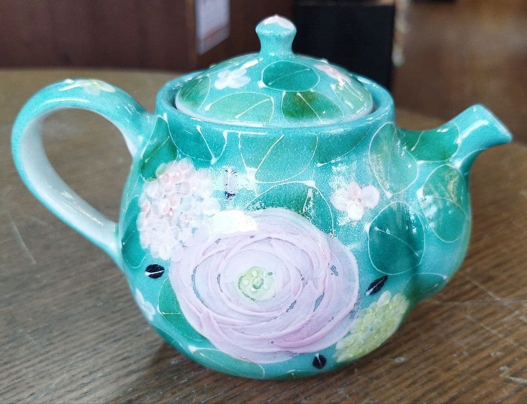 【値下げ中】工房ゆずりは　緑彩ローズ　プチポット　記念品　プレゼント