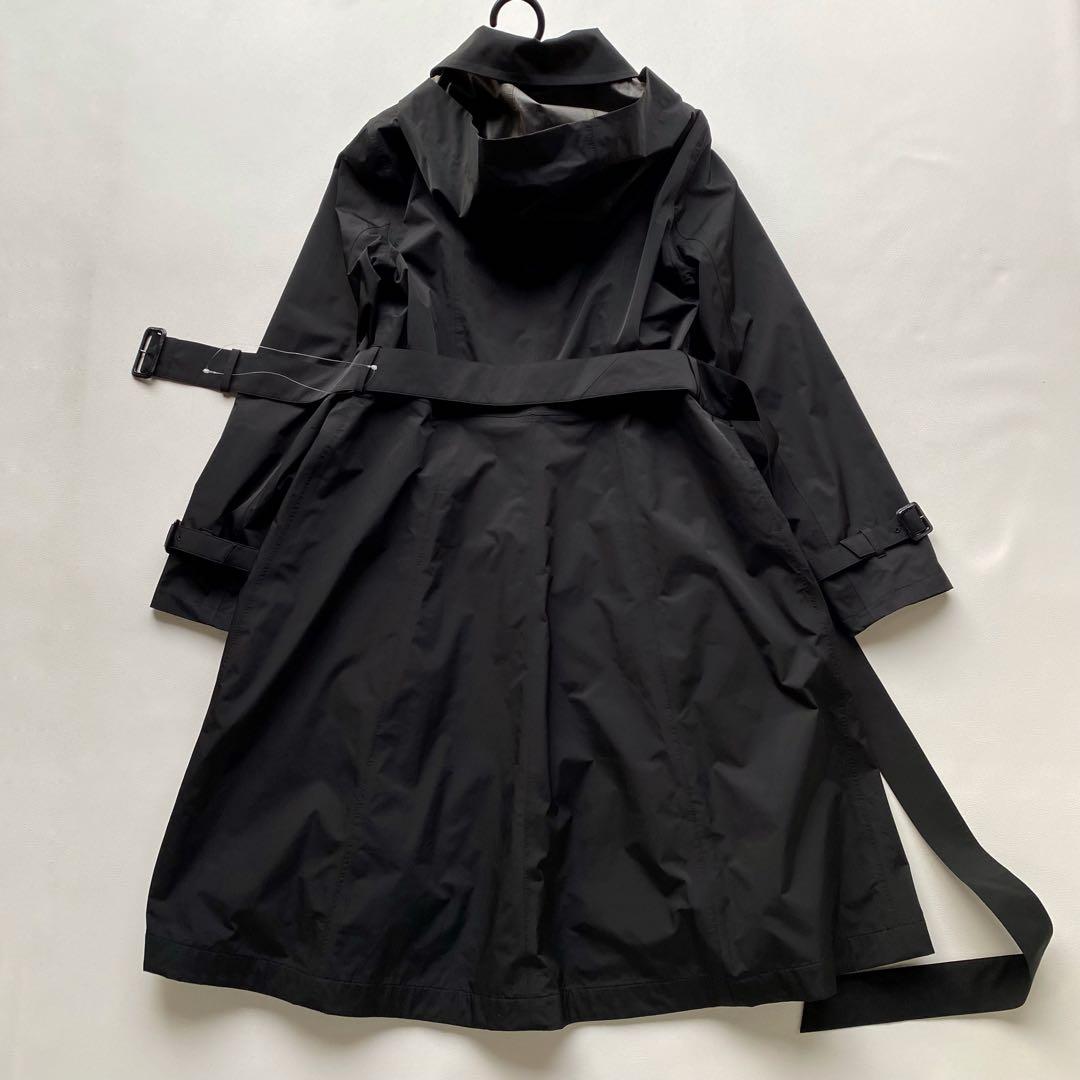 【未使用/マキシ丈】マッキントッシュ ロングライナー付コート 40 黒