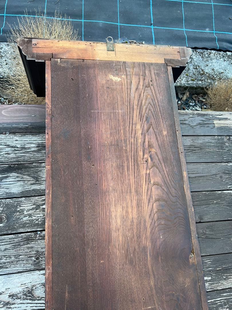 当時物 ゼンマイ式振り子時計 160cm大型 ゆらゆらガラス