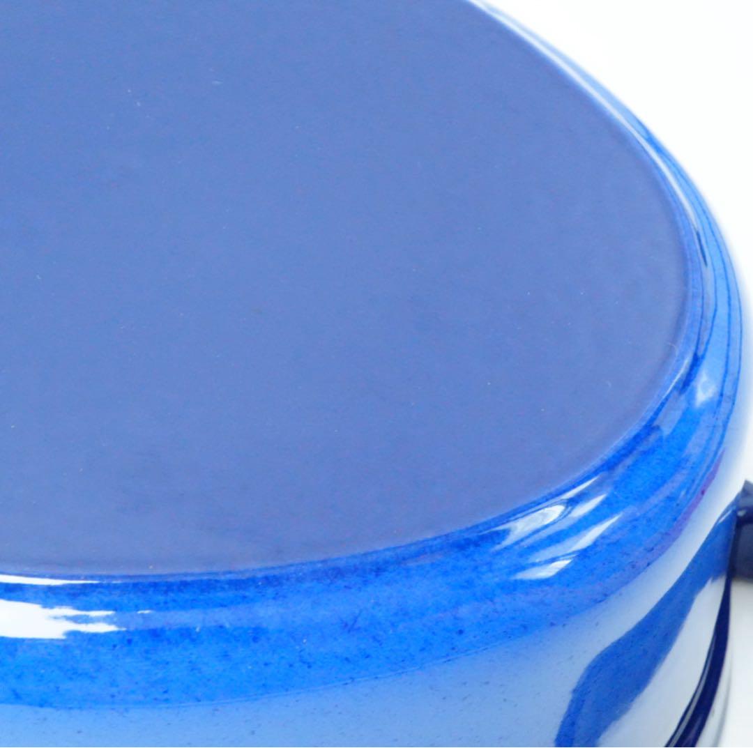 【極美品】ストウブ staub ピコココット オーバル 27cm ロイヤルブルー