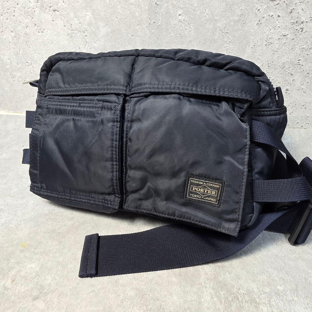 希少 ヘッドポーター TANKER タンカー ウエストバッグ ネイビー