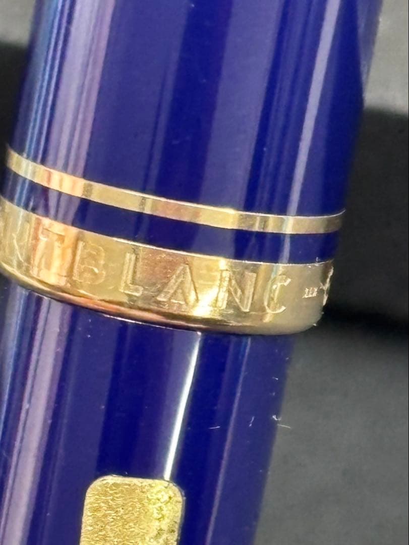 14K モンブラン 希少 レア　万年筆　ジェネレーション ブルー