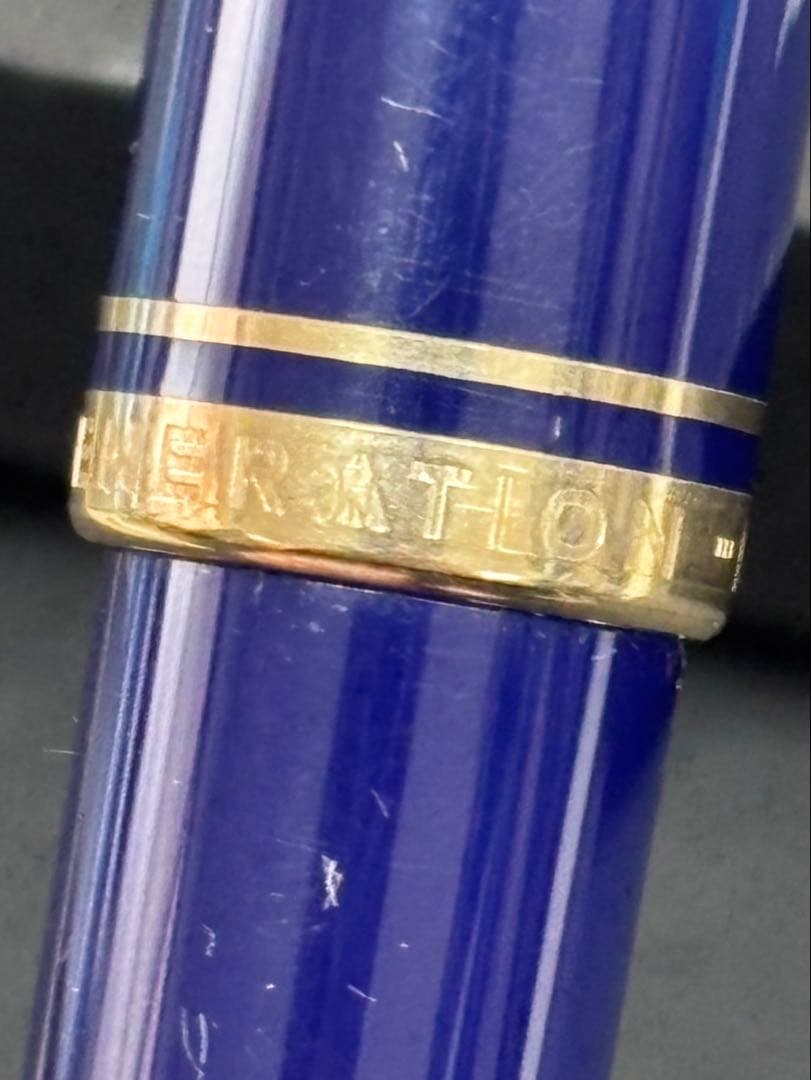 14K モンブラン 希少 レア　万年筆　ジェネレーション ブルー