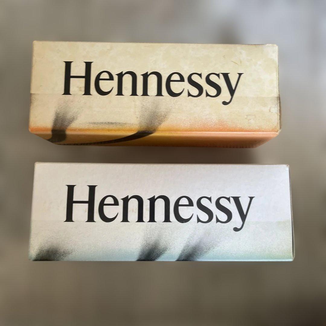 Hennessy 置物 オレンジ グレー