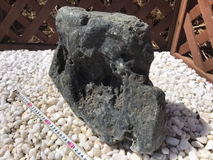 京の銘石 加茂七石『真黒石』(ジャグレ)