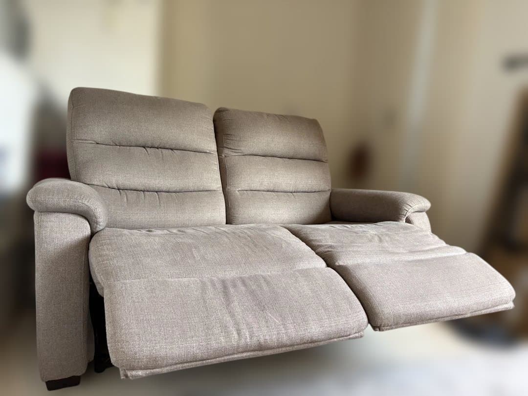 ニトリ　2人掛け電動ソファー