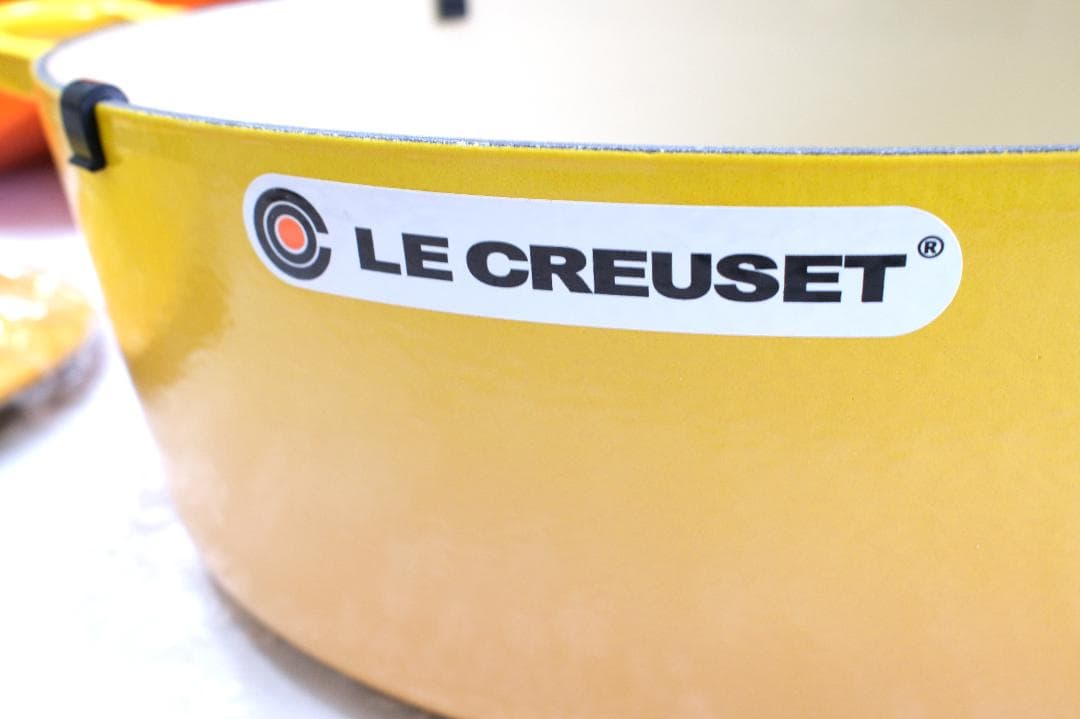 【未使用】日本未発売ルクルーゼ ホーロー鍋35cm