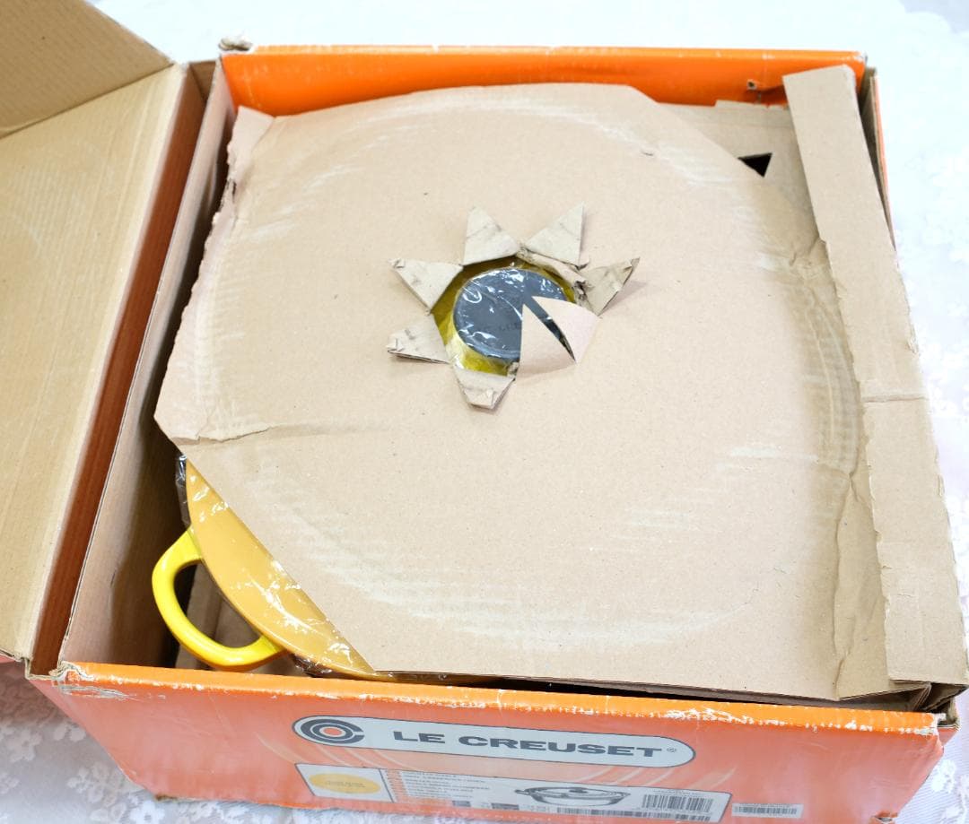 【未使用】日本未発売ルクルーゼ ホーロー鍋35cm