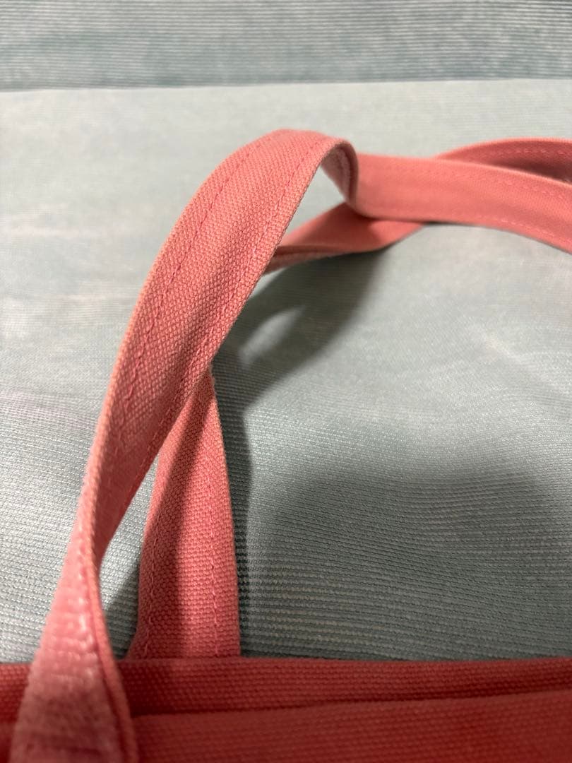 フェイラー FEILER/ ラブラリー オールドテディ ワッペン トートピンク大