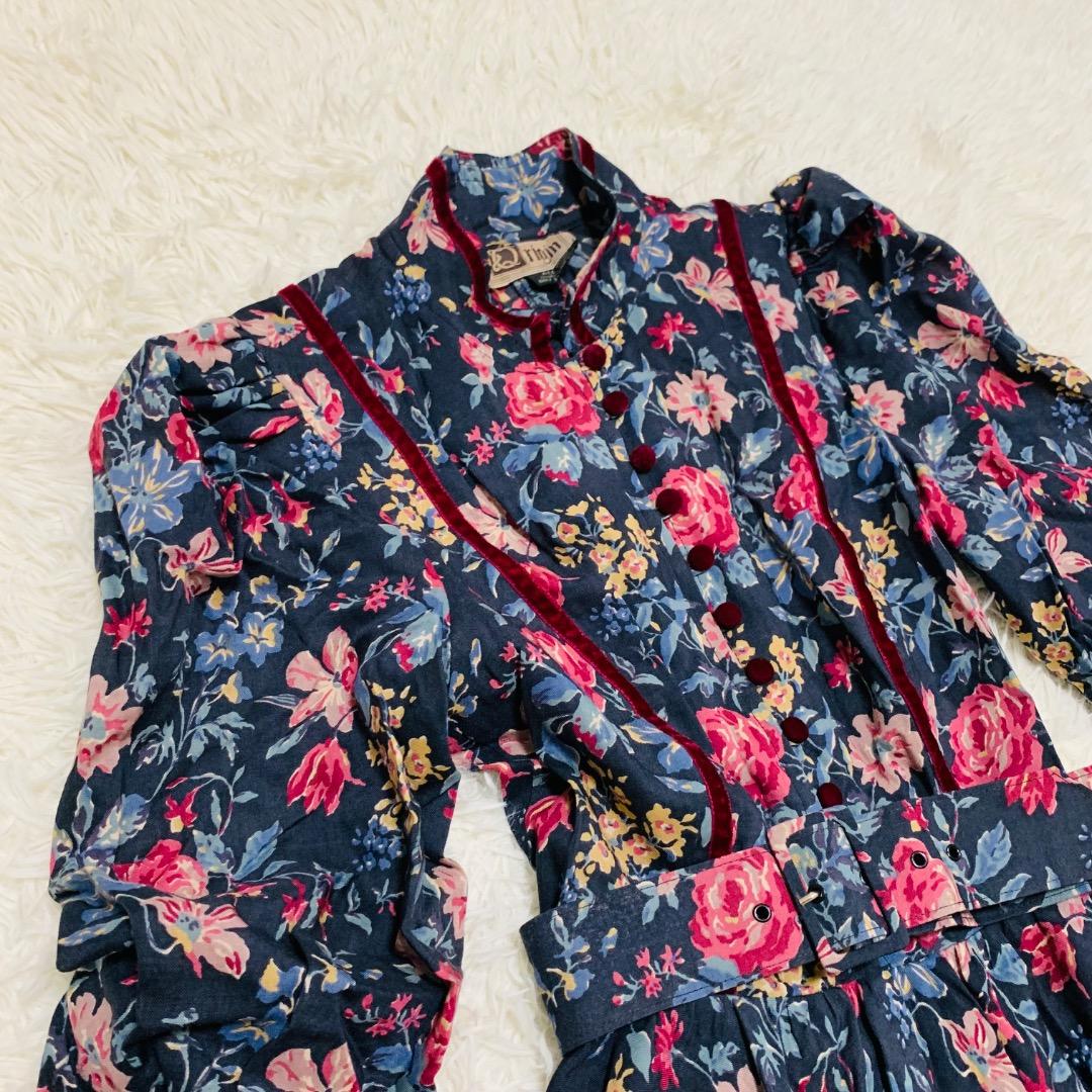 【週末限定値下げ】1970年代イギリス製ヴィンテージワンピースORIGIN_18