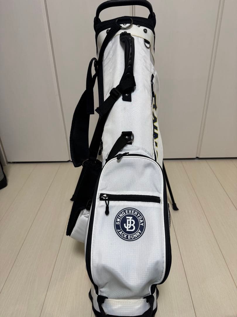 値下げ‼️JACK BUNNY キャディバッグ ホワイト