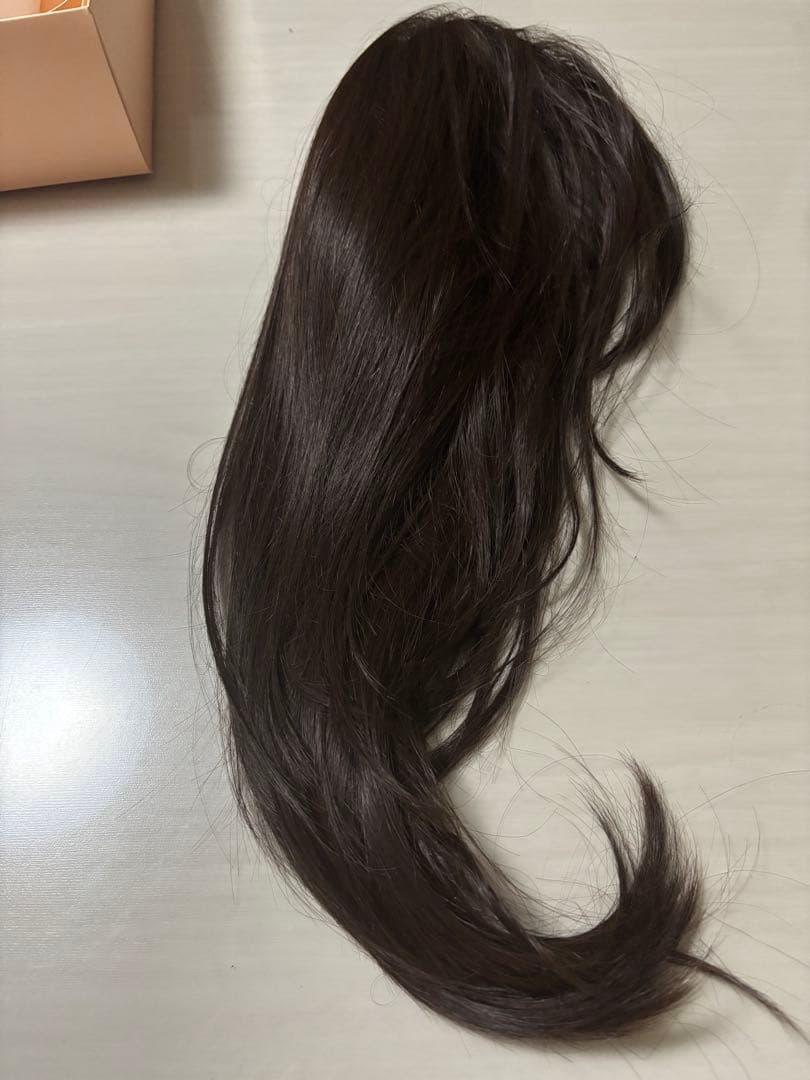 ピンクエイジ⭐︎ 手植えフルウィッグ) マルス ストレート (モースト原糸)