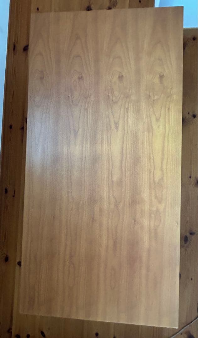 木製ローテーブル　ナチュラルウッド