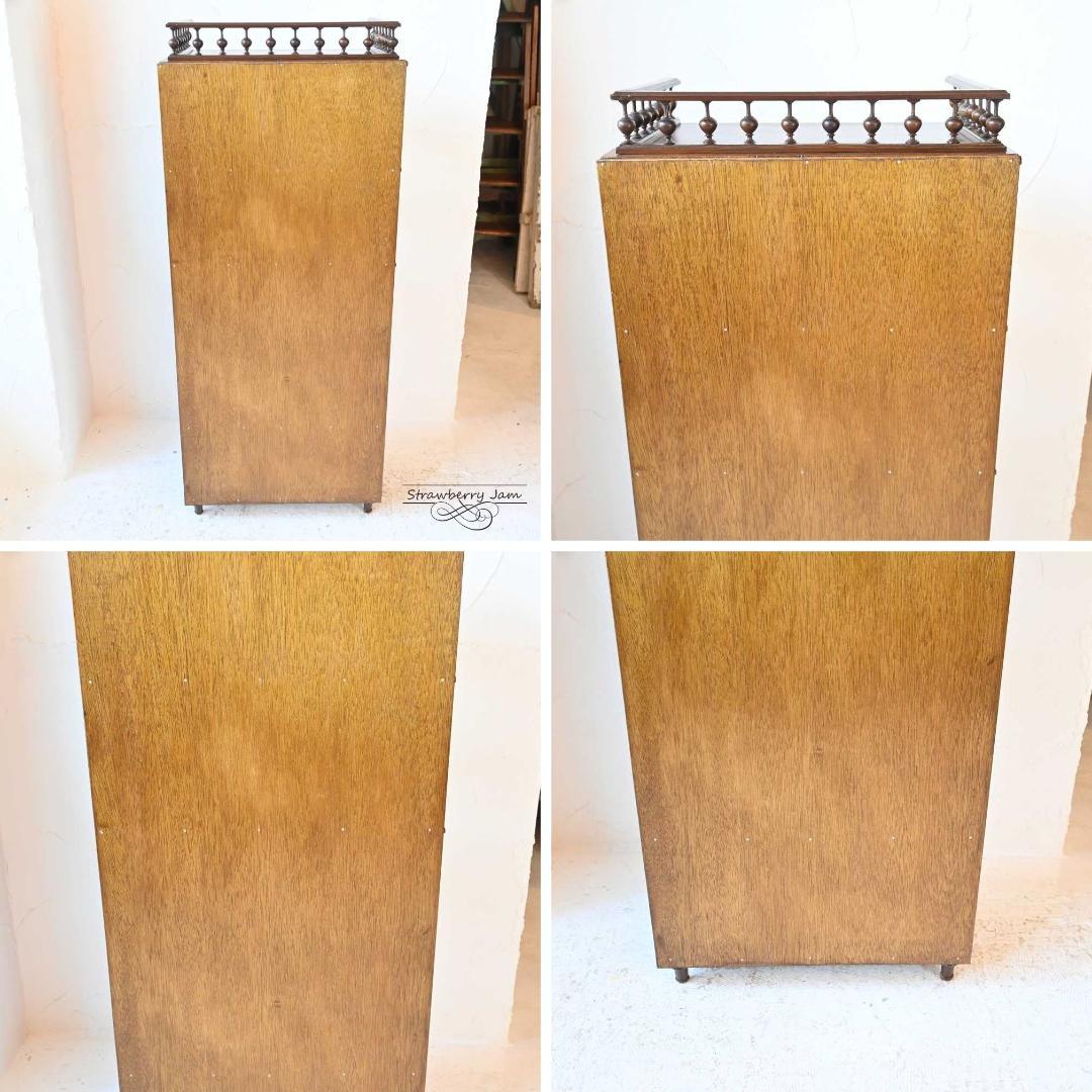 L3610-27 フランスアンティーク ブックシェルフ 収納 本棚 キャビネット