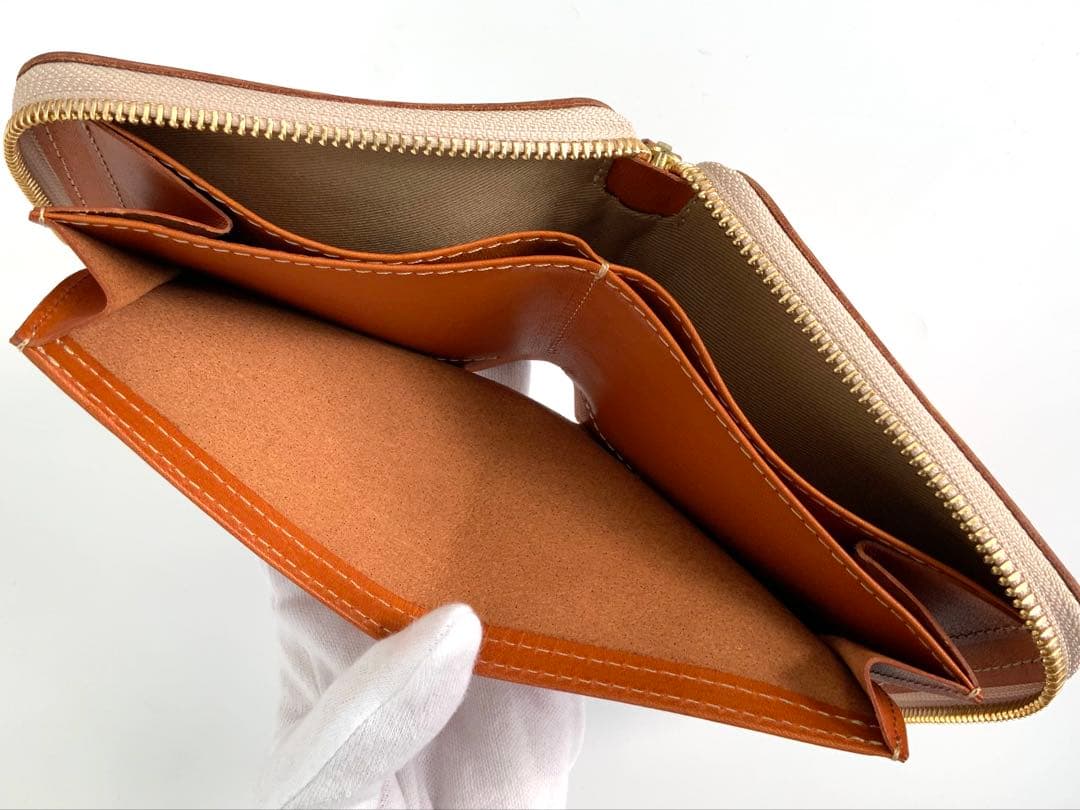 最終値下♪HUKURO フクロ 二つ折り財布 大きく開く小さな財布