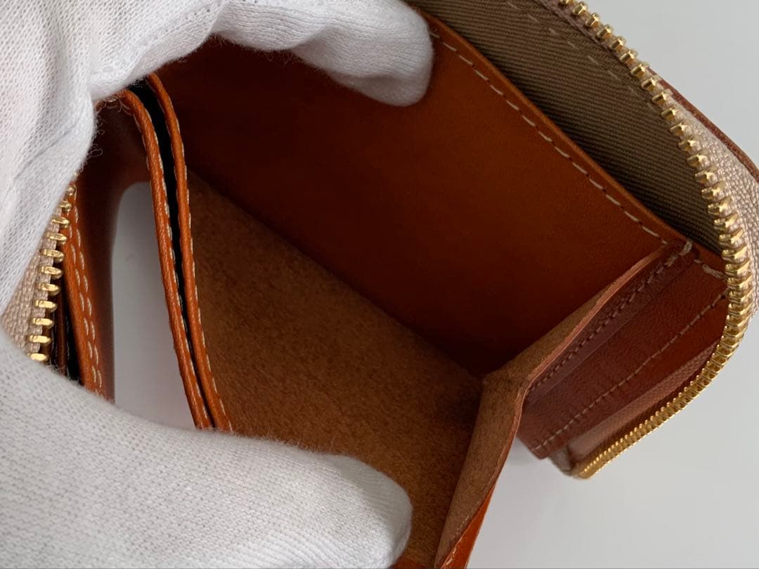 最終値下♪HUKURO フクロ 二つ折り財布 大きく開く小さな財布