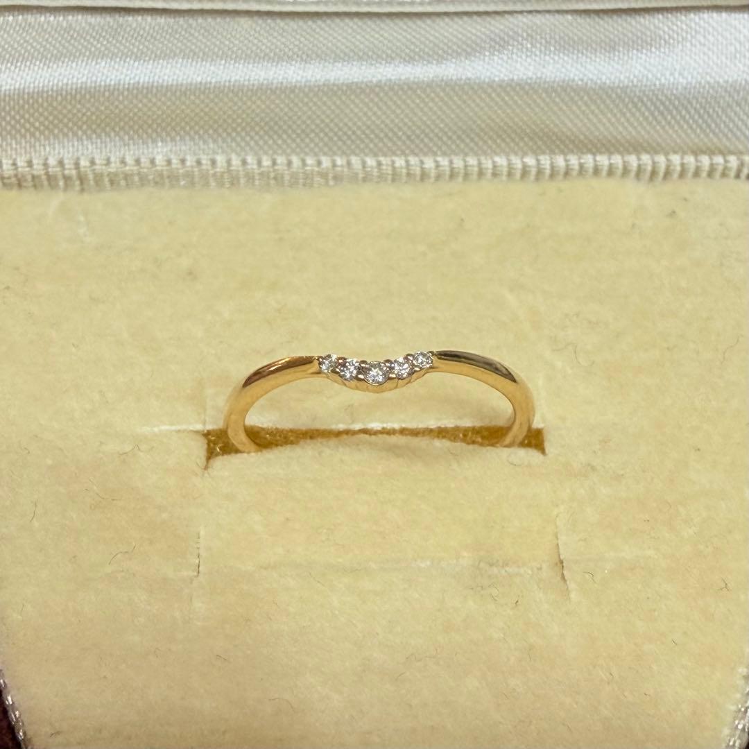 アガット K10 リング　8号