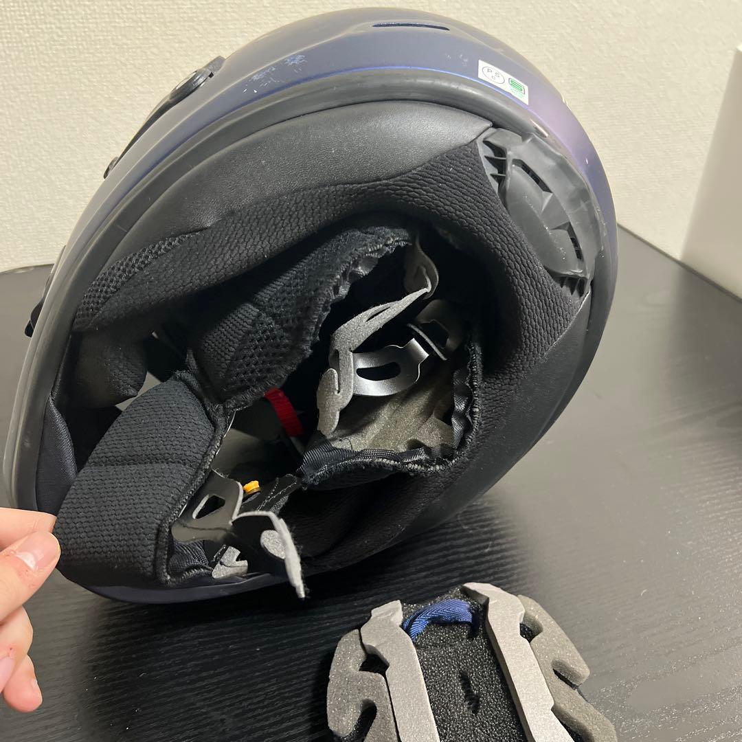 Arai フルフェイスヘルメット ラパイドNeo 青 61.62センチ未満