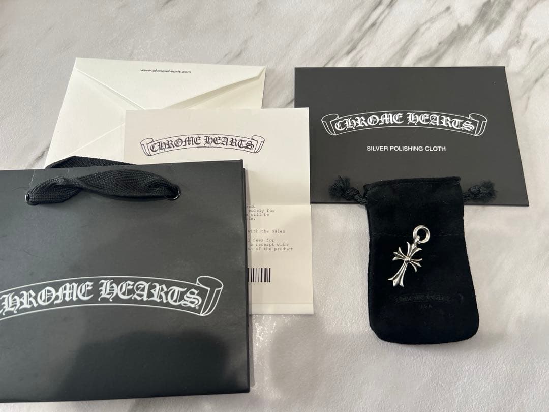 新品未使用/国内正規店購入 クロムハーツ タイニーCHクロスチャーム