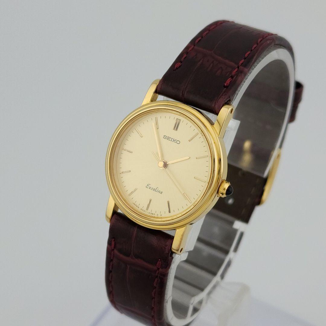 極美品・付属品付SEIKO エクセリーヌ シンプルクォーツ SGP