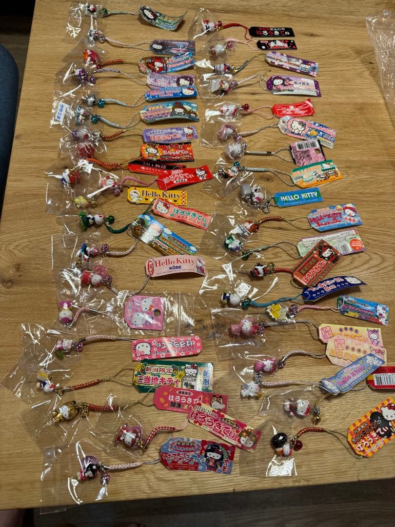 T*a様 ハローキティ 根付セット ３８＋1 ご当地限定品多数　おまけ付き