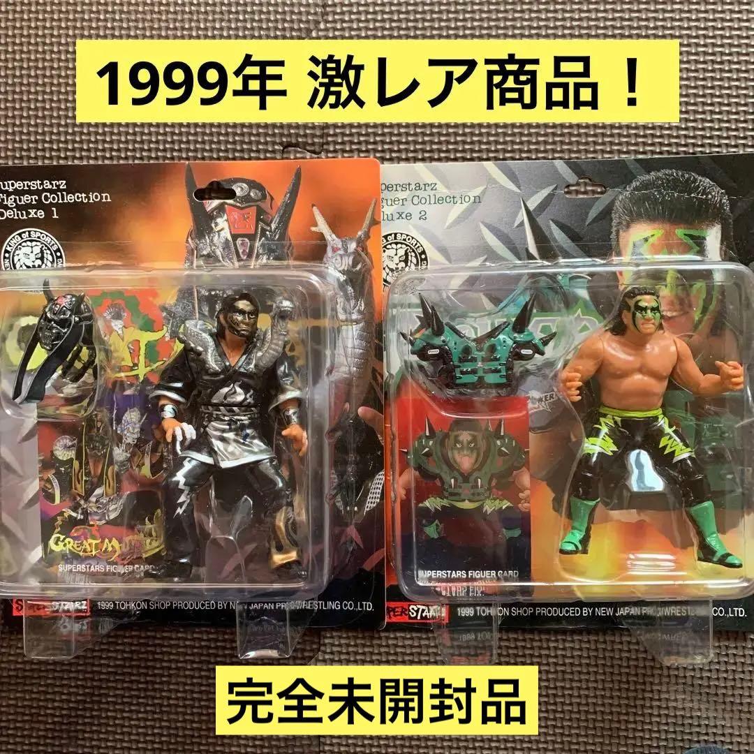 プロレスフィギュア 未開封品 1999 グレートムタ＋パワーウォーリアー