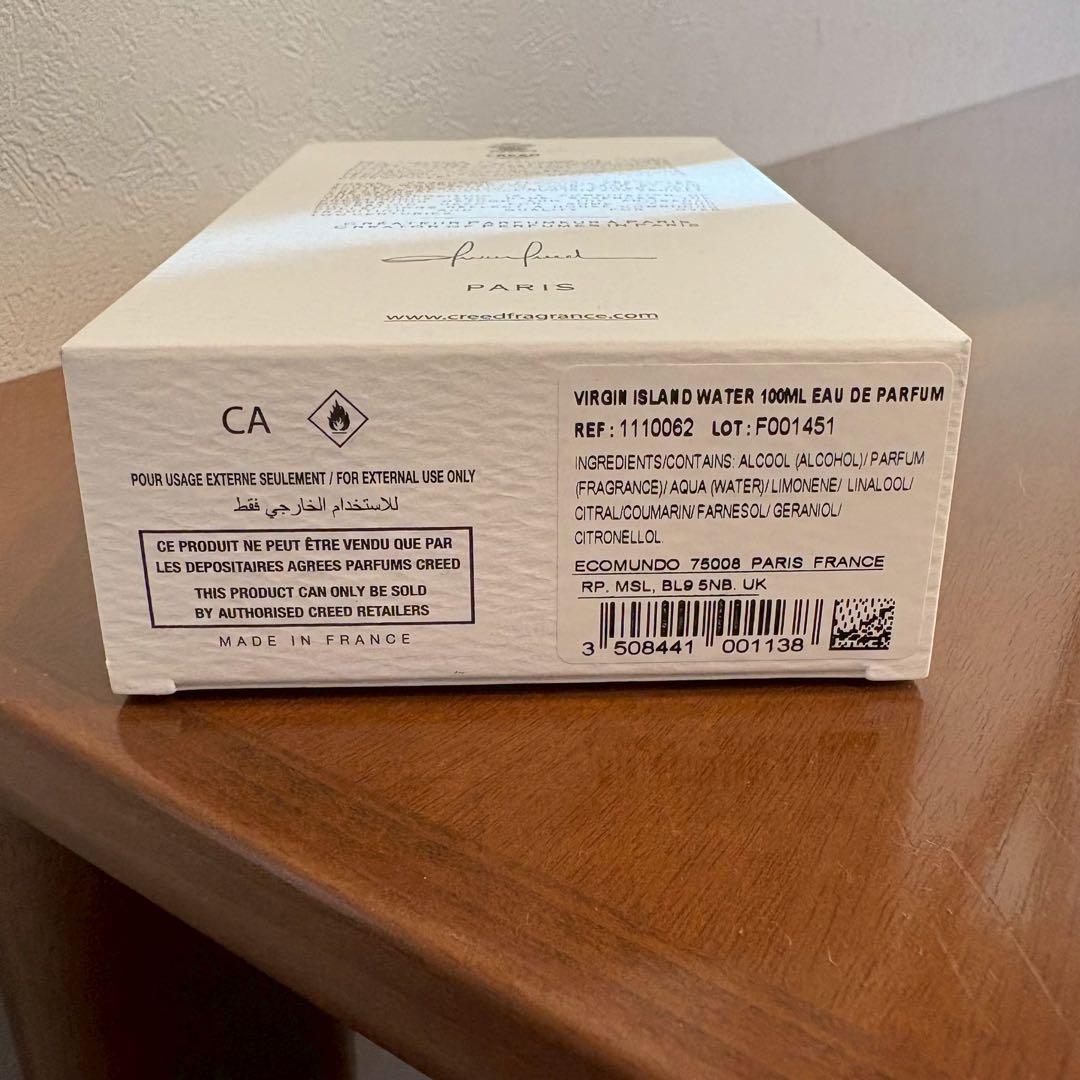 CREED VIRGIN  WATER 100ml ほぼ未使用