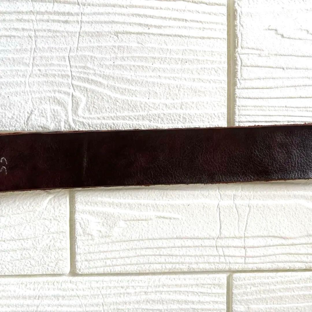 高級✨Kippys スワロフスキー スタッズ 装飾 ブラウンレザーベルト ピンク