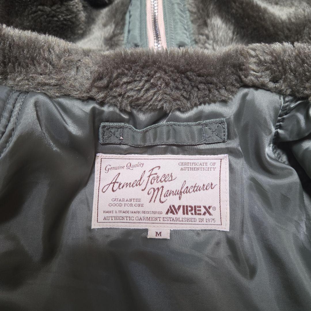 人気 AVIREX フライトジャケットリバーシブル N-2B Mサイズ