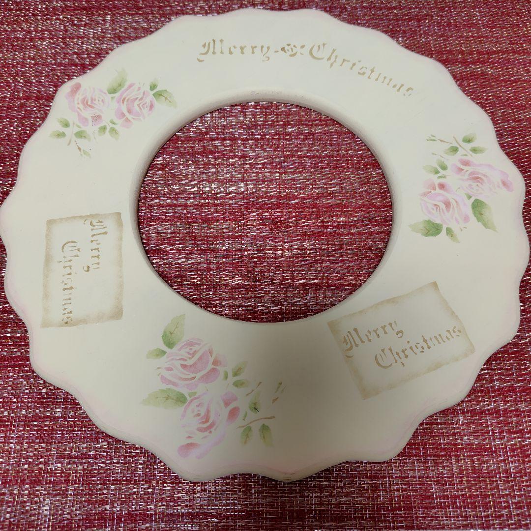 イマン　ダイアナローズ　木製クリスマスリース　貴重です