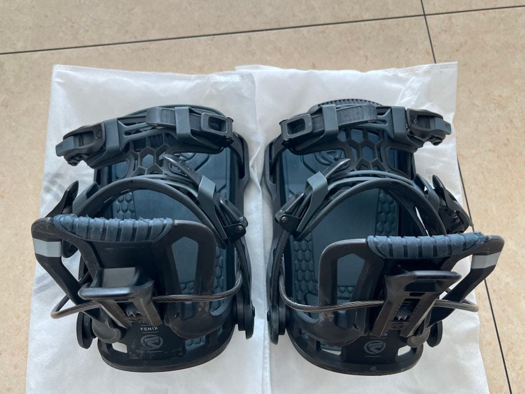 【zac】FLOW ビンディング Mサイズ 黒