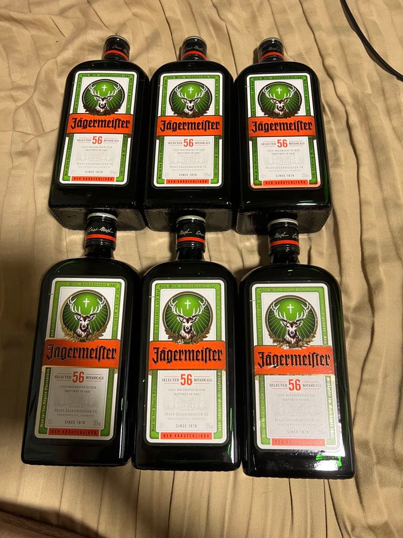 新品　イエガーマイスター 750ml 6本セット