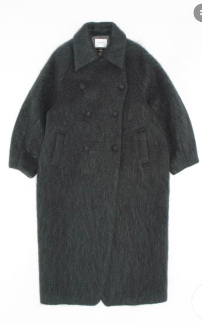 ジャケット・アウター Ameri DEFORMATION COLLAR SHAGGY COAT S
