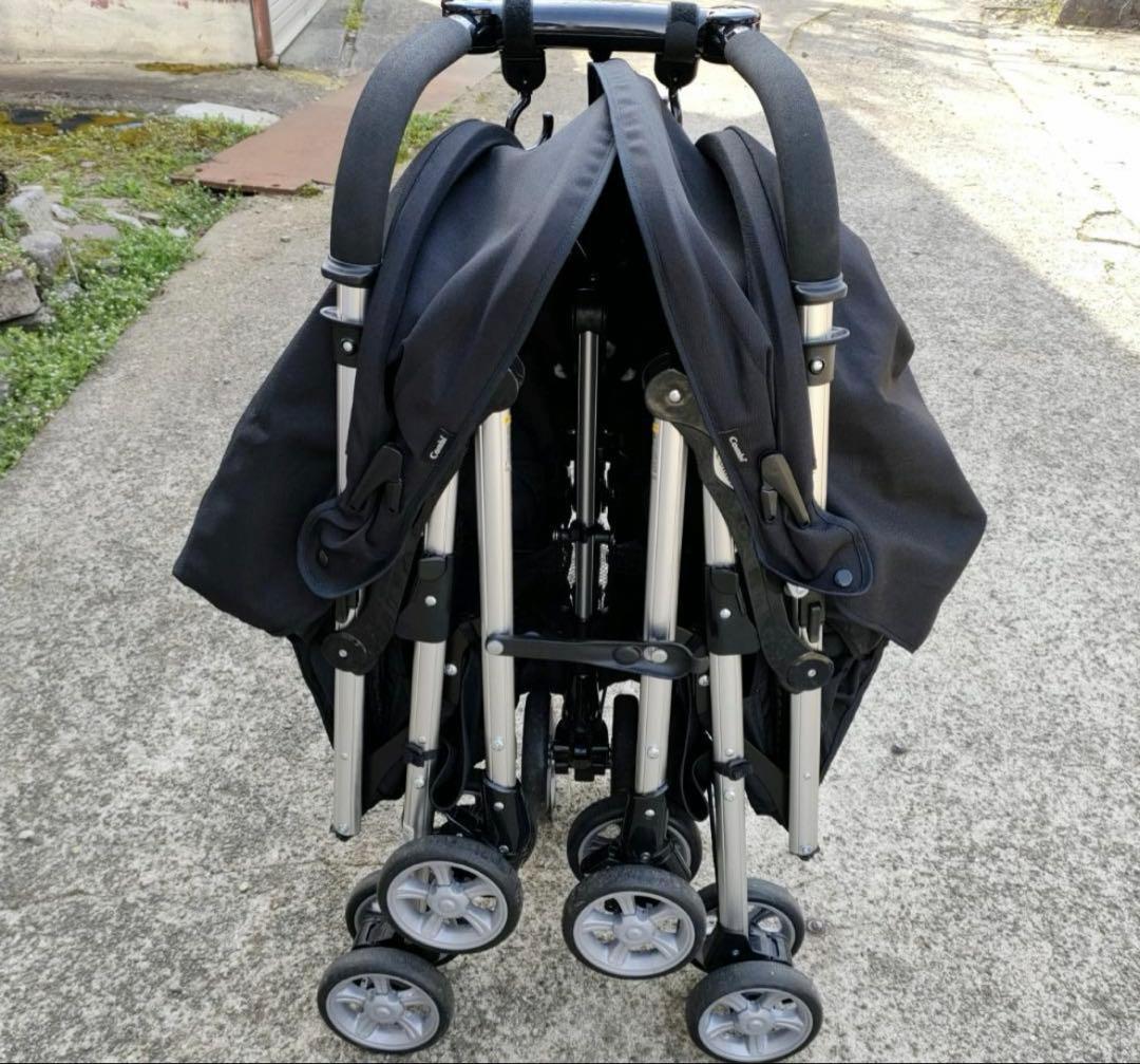 Combi ツインスピン ブラック 2人乗り