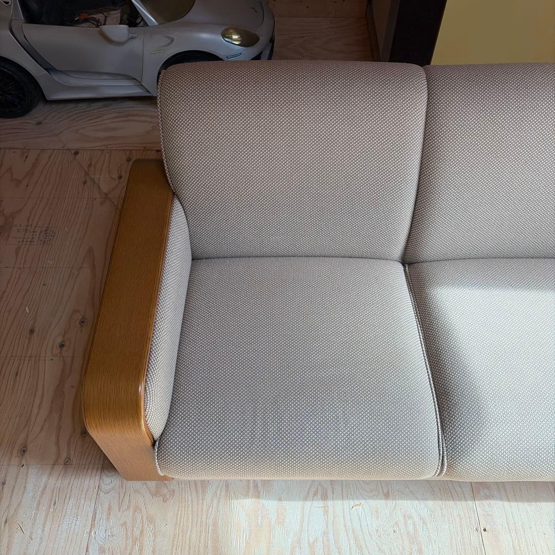 美品☆天童木工　3人掛けソファ☆定価60万円