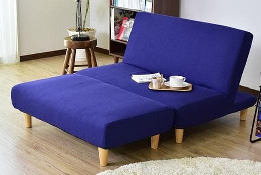 ソファ　スツール付き　北欧　オシャレ　ソファベッド【新品】