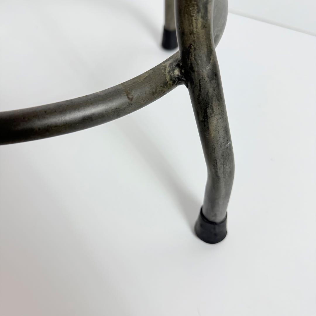 マディ ビンテージ アイアンスツール チェア　アジアン